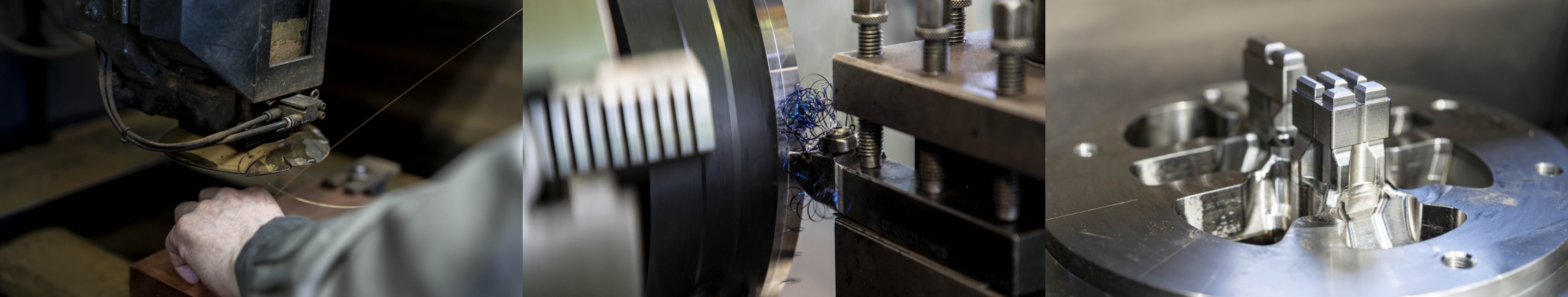 工具2課の製品及び加工過程